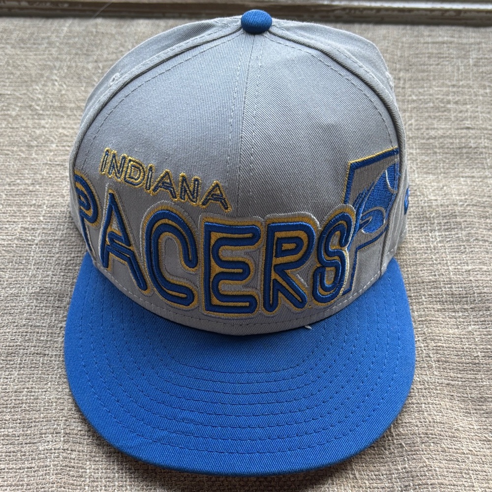 Indiana Pacers Gray and Blue Cap